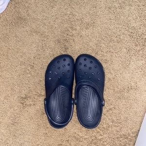 Blue crocs